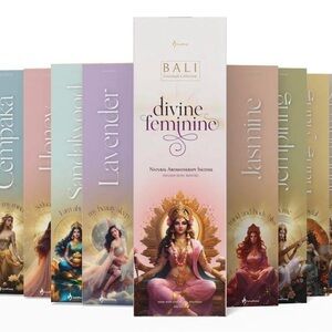 Divine Feminine Handmade Incense Sticks 200 Pack, Aromatherapy Sticks Collection